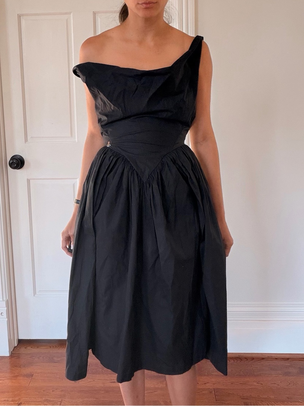 Vivienne Westwood black Sunday midi dress